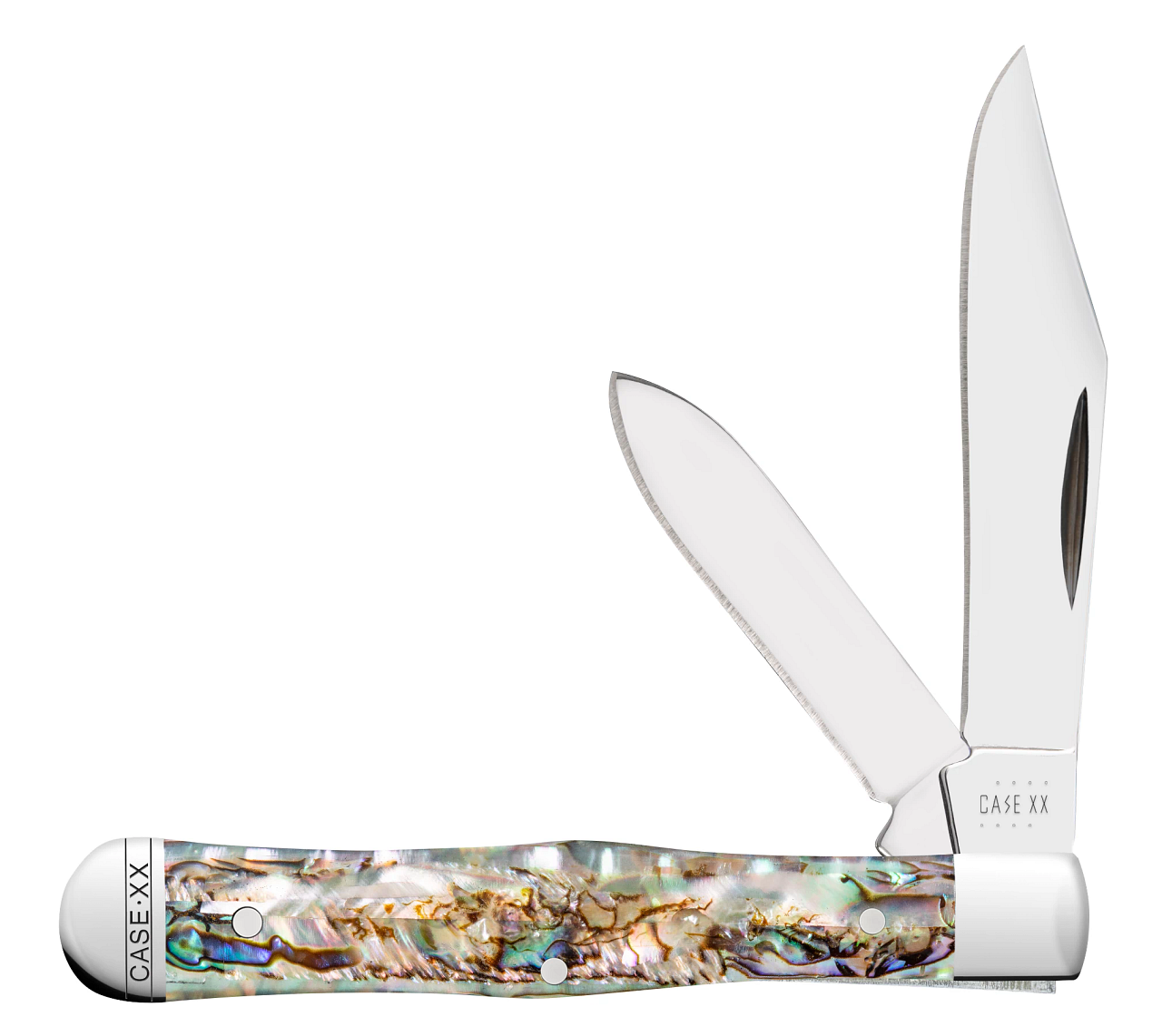Case Knife Abalone Small Swell 12024