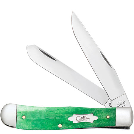 Case Knife Emerald Green Trapper 19940