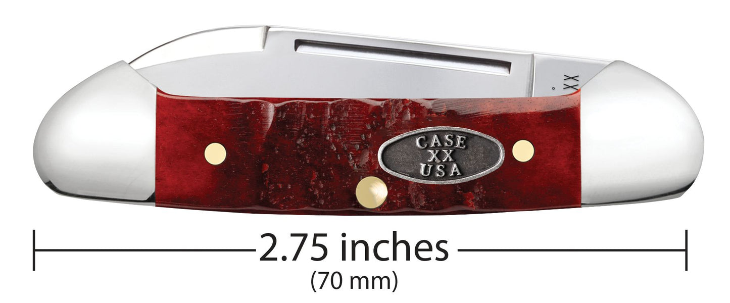Case Knife Old Red Bone Gator Jig Baby Butterbean 51545