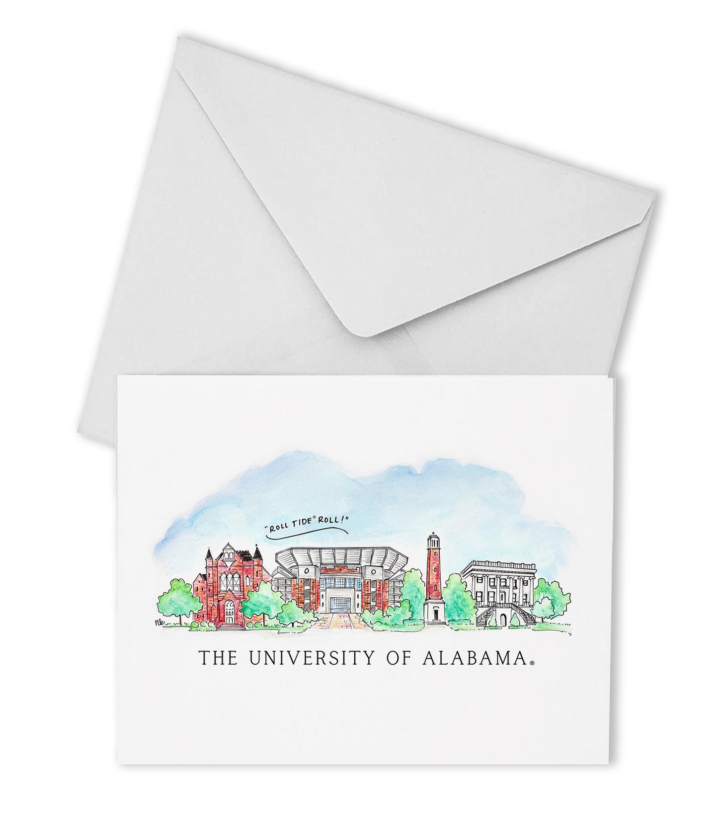 Alabama Skyline Boxed Note Cards