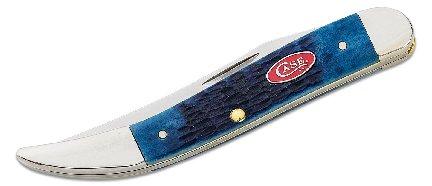 Case Knife Navy Blue Medium Texas Toothpick 06892