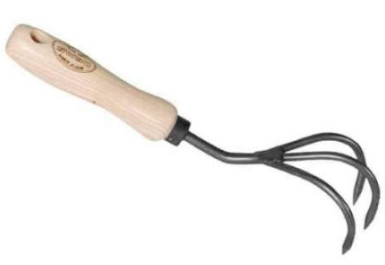 Dewit Wooden Handle Cultivator