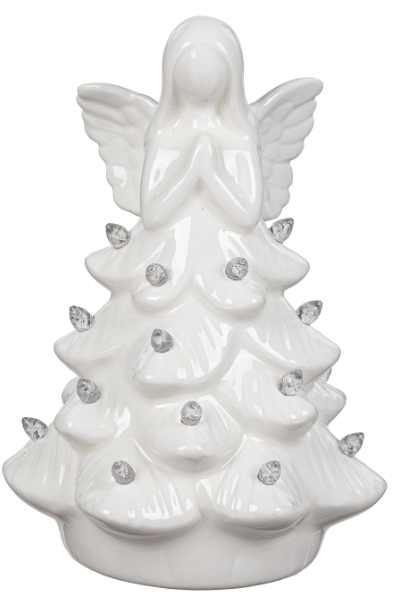 White Angel Tree Light