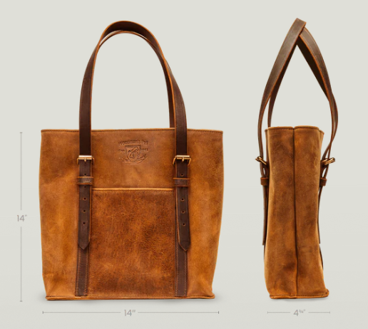 Woodman's Pal Leather Tote