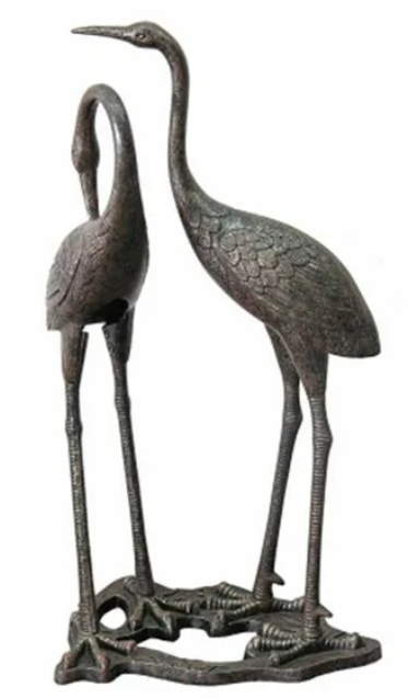 Heron Statue