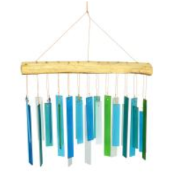 Sea Glass Driftwood Windchime