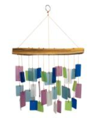 Mountain Ridge Driftwood Windchime
