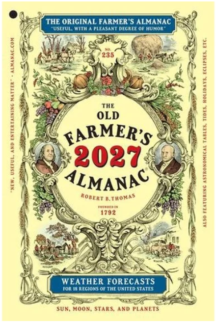 2027 The Old Farmer's Almanac