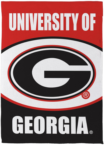 University of Georgia Garden Flag
