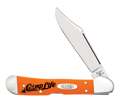 Case Knife Camp Life Orange Synthetic CopperLock AWTC549CL