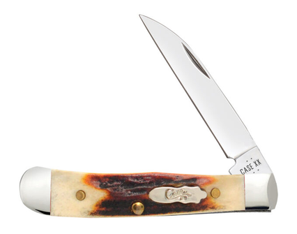 Case Knife Red Stag Guppy Tiny Trapper 07896