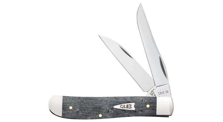 Case Knife Gray Birdseye Mini Trapper 11011