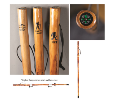 Hiking Stick Happy Hiker