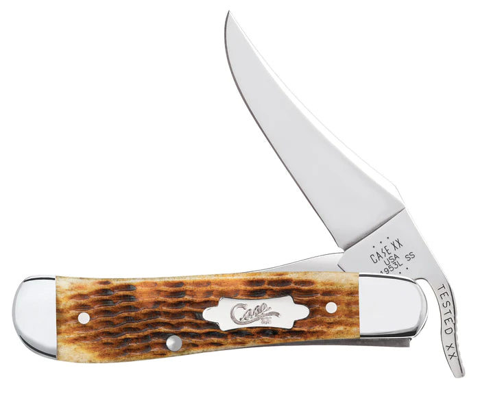 Case Knife Antique Bone RussLock 52850
