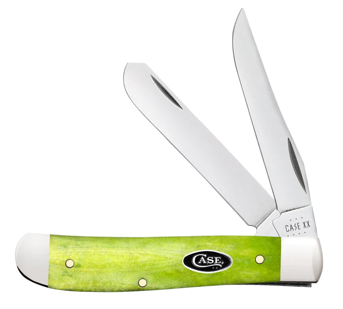 Case Knife Green Apple Mini Trapper 53034