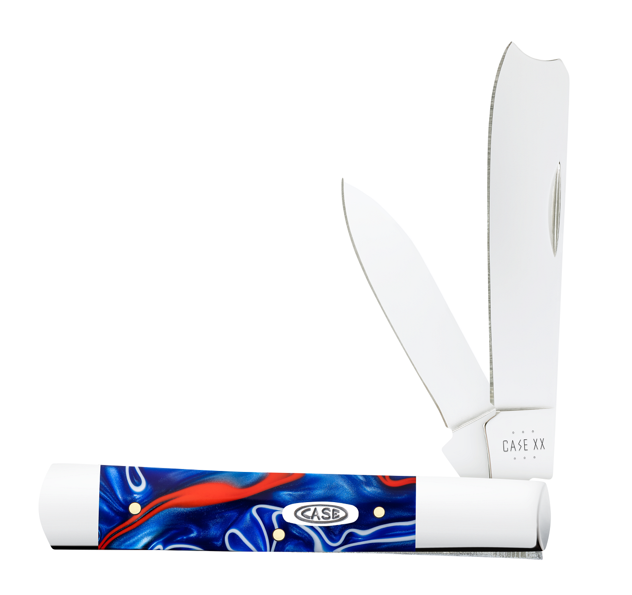 Case Knife Patriotic Kirinite Razor 11226