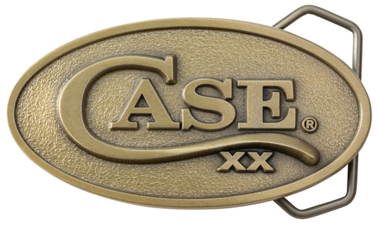 Case Buckle Oval Brass 00934