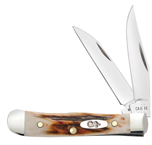 Case Knife Red Stag Tiny Trapper 09580