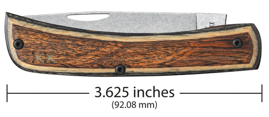 Case Knife Brown Black Wood Sod Buster Jr 10935