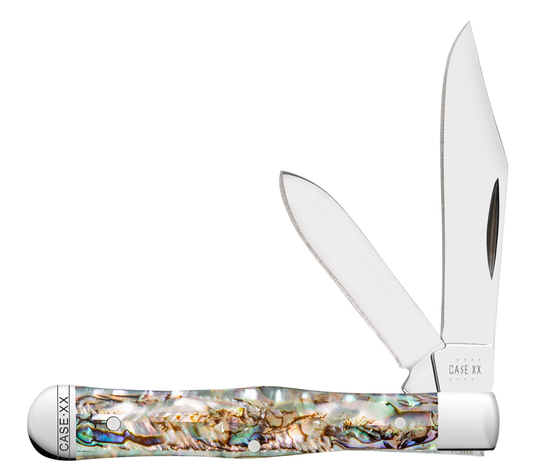 Case Knife Abalone Small Swell 12024