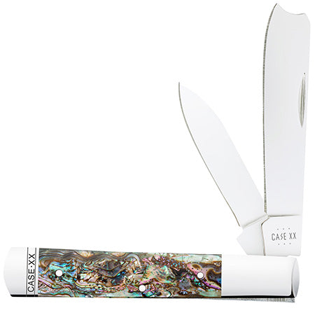 Case Knife Abalone Razor 12027