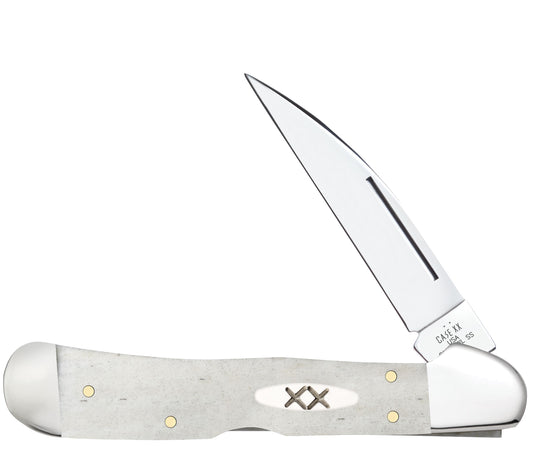 Case Knife Natural Bone Copperlock 13319