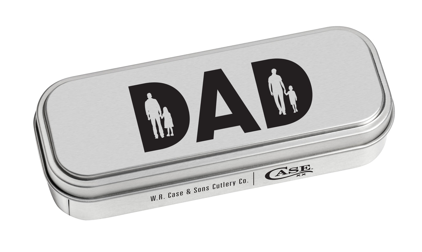 Case Knife 2026 Father's Day Chestnut Bone Smooth Canoe 13362