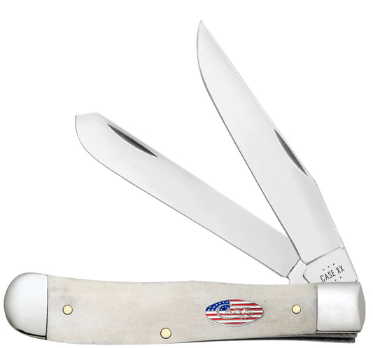 Case Knife Natural Bone Trapper 14090 (CS)