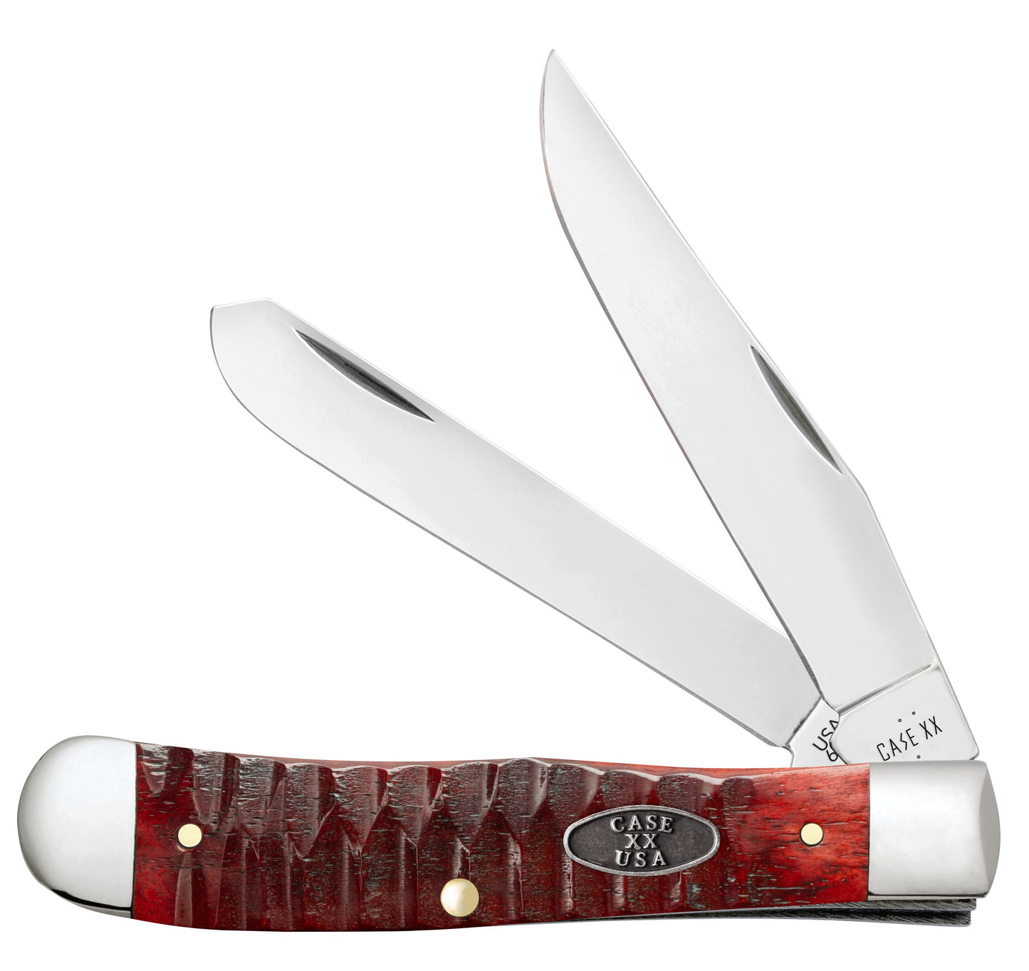 Case Knife Old Red Bone Gator Jig Trapper 51540
