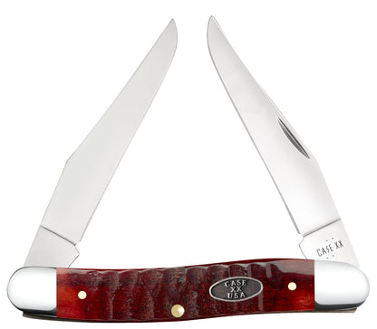 Case Knife Old Red Bone Gator Jig Muskrat 51543