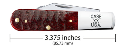 Case Knife Old Red Bone Gator Jig Barlow 51544