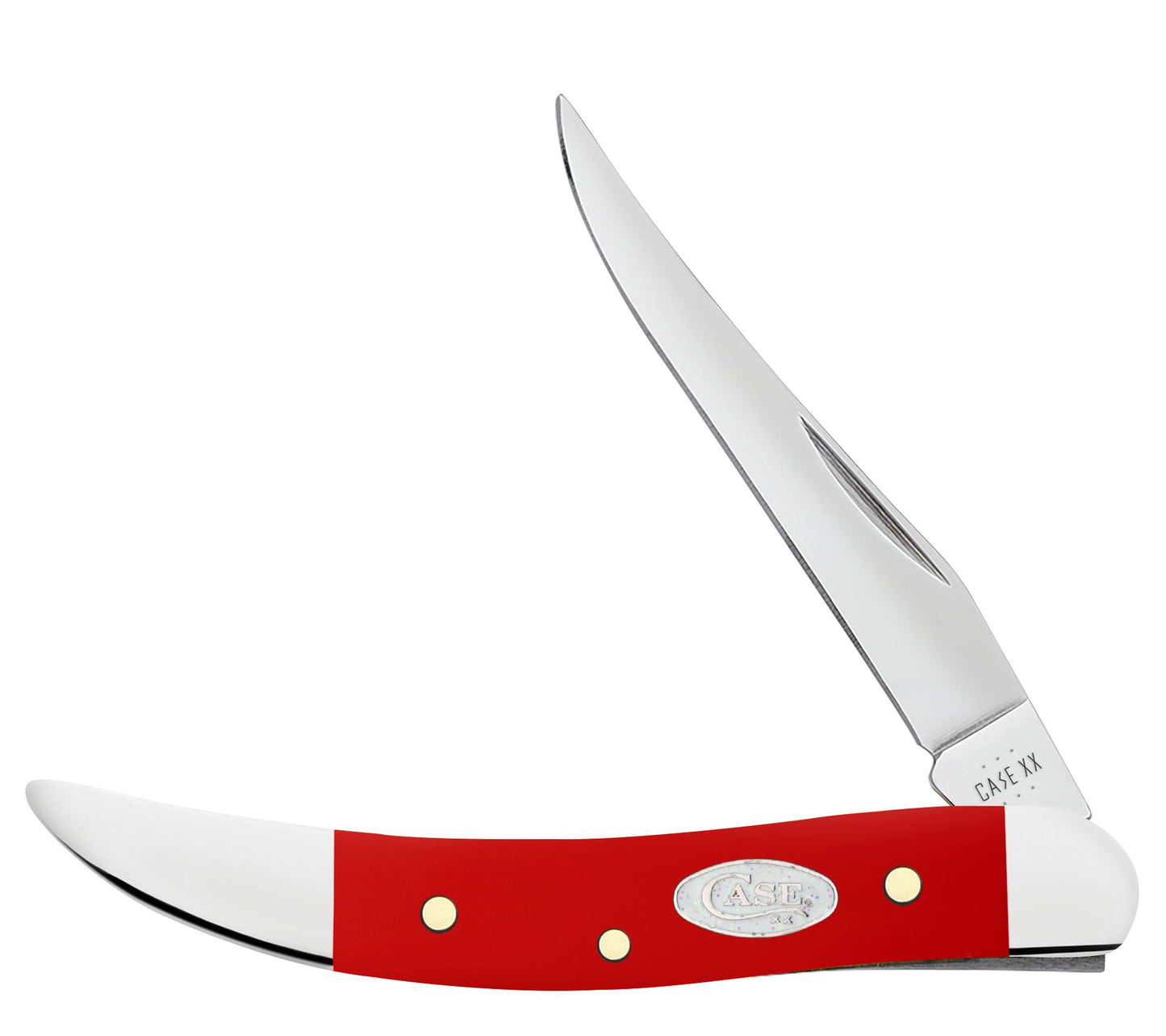 Case Knife SparXX Red Synthetic Small Texas Toothpick 56983