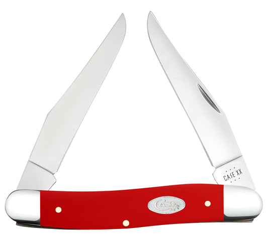 Case Knife SparXX Red Synthetic Muskrat 56986