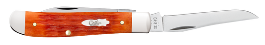Case Knife Tequila Sunrise Bone Jig Mini Trapper 57531