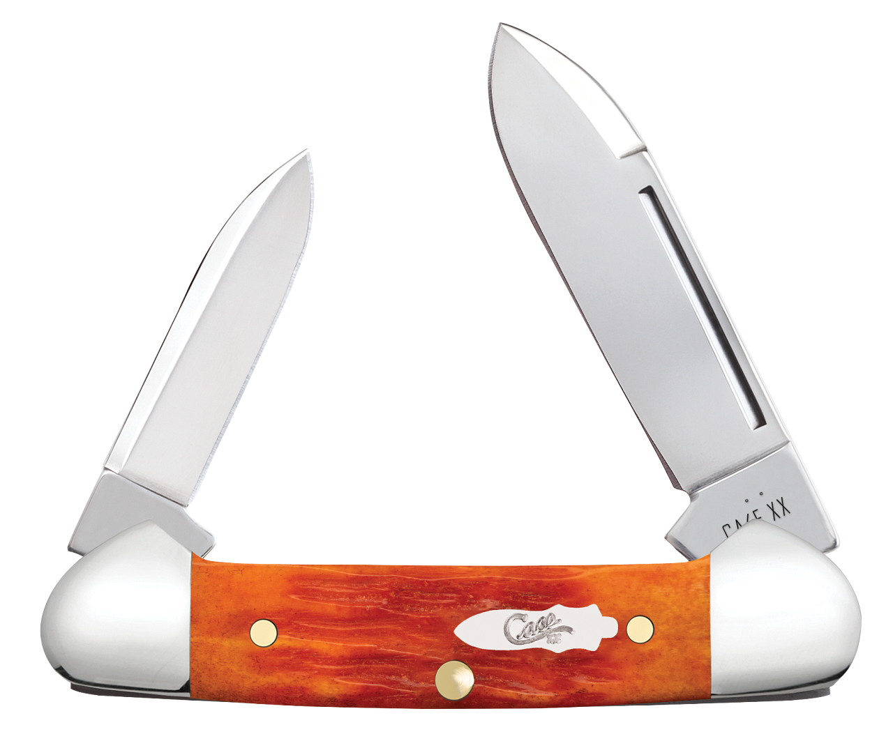 Case Knife Tequila Sunrise Bone Jig Mini Trapper 57531