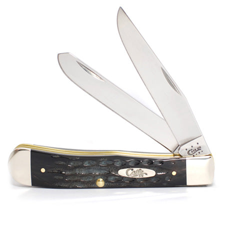 Case Knife Buffalo Horn Trapper 65010