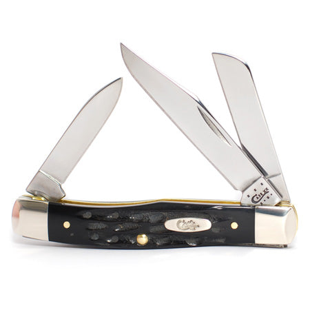 Case Knife Buffalo Horn Medium Trapper 65012
