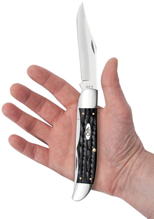 Case Knife Buffalo Horn Folding Hunter 65030