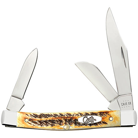 Case Knife 6.5 Bone Stag Stockman 65335