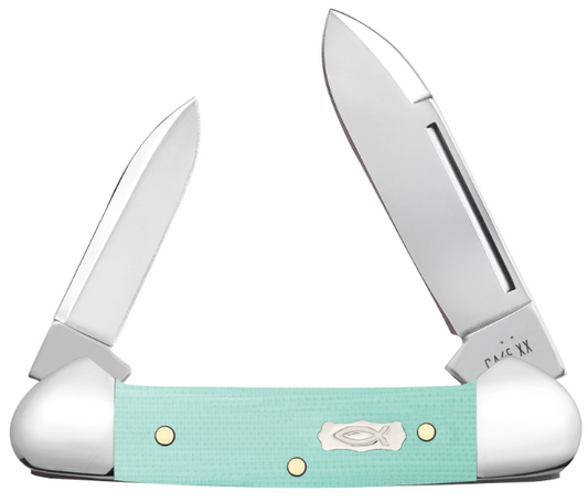 Case Knife Seafoam Green G10 Baby Butterbean 18107
