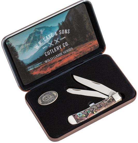 Case Knife Sportsman Color Wash Trapper 60585