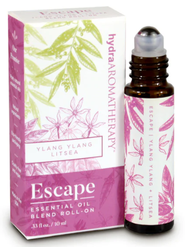 Hydra Aromatherapy Escape Roll on Essential Oil - Ylang Ylang Litsea