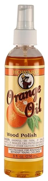 Howard Orange Oil Wood Polish 8oz