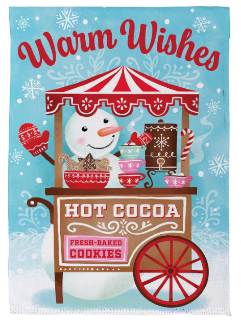 Baking Spirits Bright Garden Flag