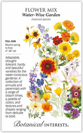 Water-Wise Garden Flower Mix
