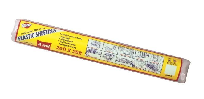 Warp's Plastic Sheeting 20x25
