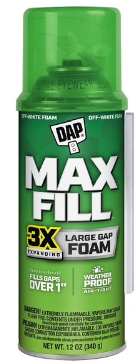 Max Fill Gap Foam – Coldwater Seed and Supply, LLC
