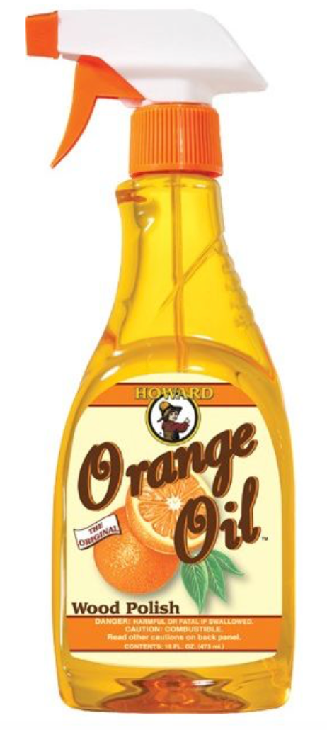 Howard Orange Oil Wood Polish 16oz