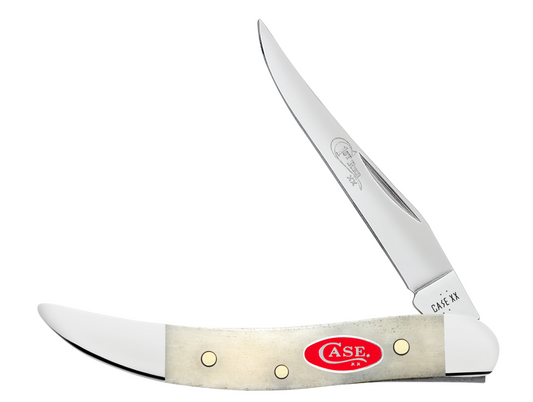 Case Knife Natural Bone Smooth Small Texas Toothpick 84024 First Production Run