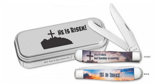 Case Knife 2026 Easter White Smooth Trapper 13361